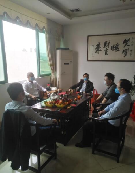 協(xié)會(huì)秘書處走訪圣田門業(yè)