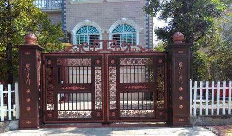 鄉(xiāng)村別墅庭院大門