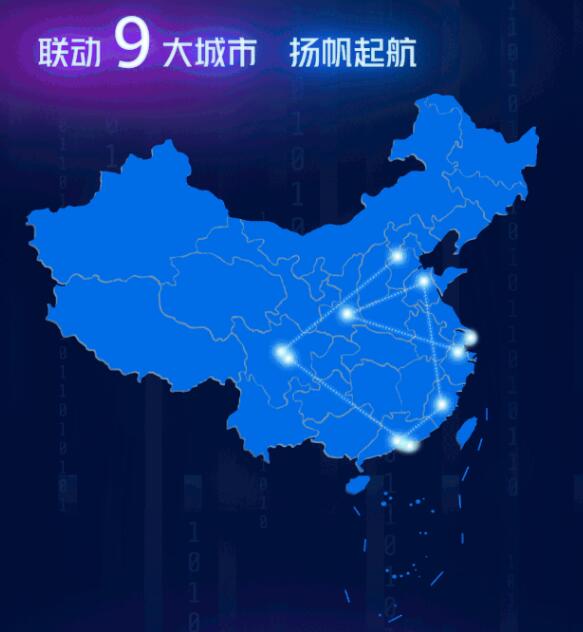 聯(lián)動9大城市 楊帆起航