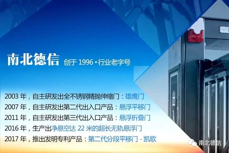 南北德信:戶外門行業(yè)的創(chuàng)新中心
