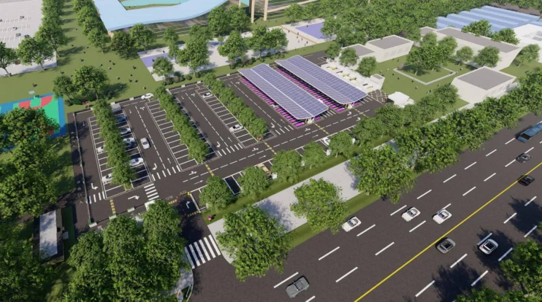 中國石油建成在粵最大的光儲超充示范站