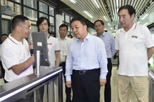 江西省省長葉建春一行調(diào)研百勝智能