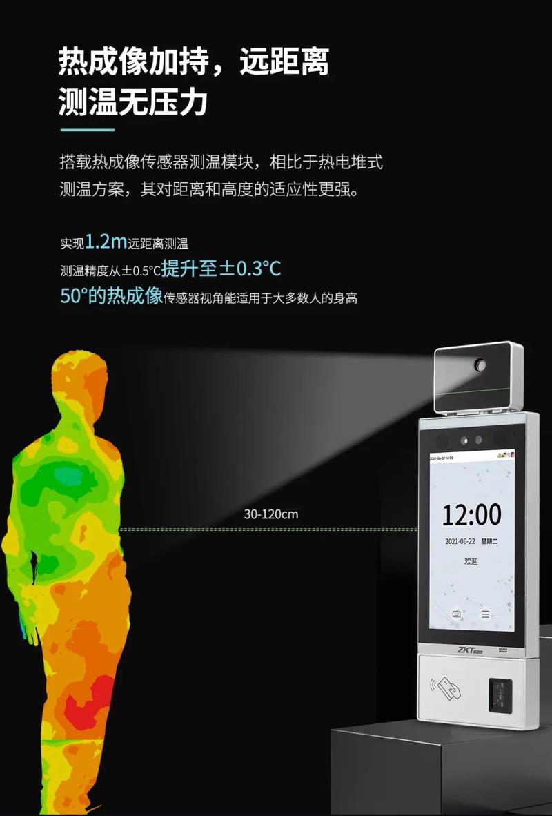 非接觸感知體驗！測溫通行快人一步