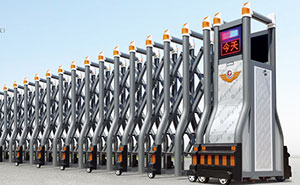 鋁合金伸縮門 - 雅系880C（深灰）鋁合金伸縮門