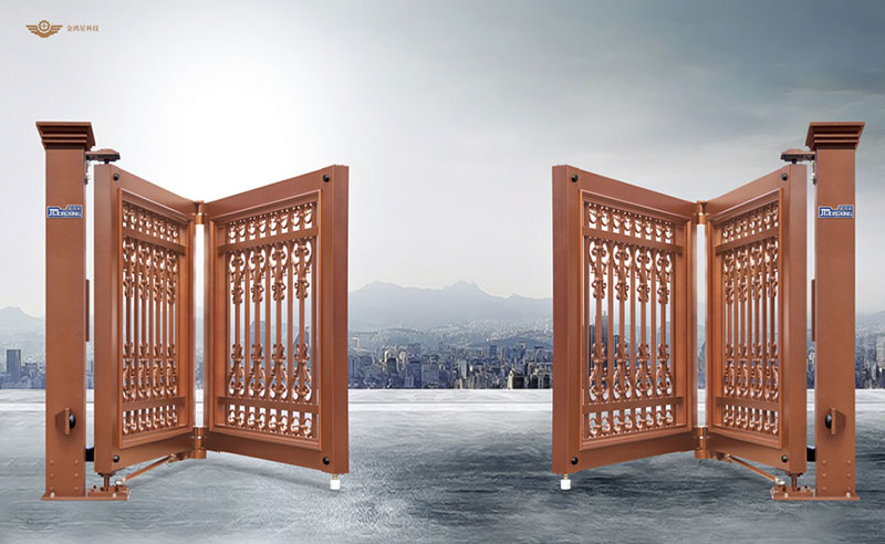 智能懸折門938-A2（紅古銅）