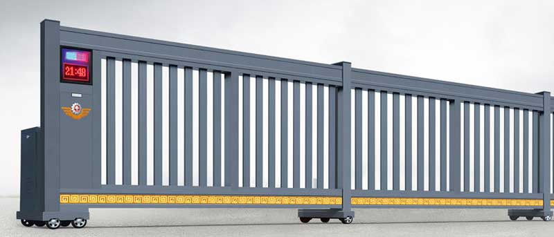 智能伸縮平移門909C(深灰）