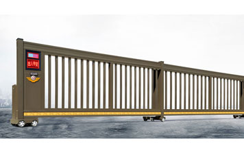 電動(dòng)平移門(mén) - 智能伸縮平移門(mén)909C1(深咖）