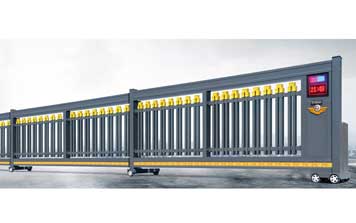 電動平移門 - 智能伸縮平移門909E(深灰）