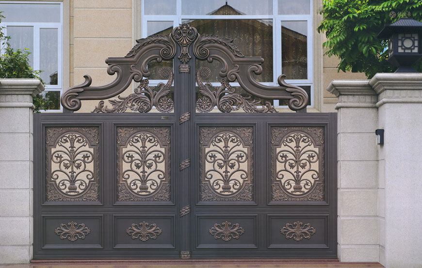 盧浮幻影-王者-LWZ17213鋁藝大門