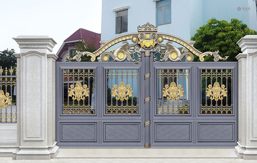 盧浮魅影-皇家-LHJ17127鋁藝大門(mén)