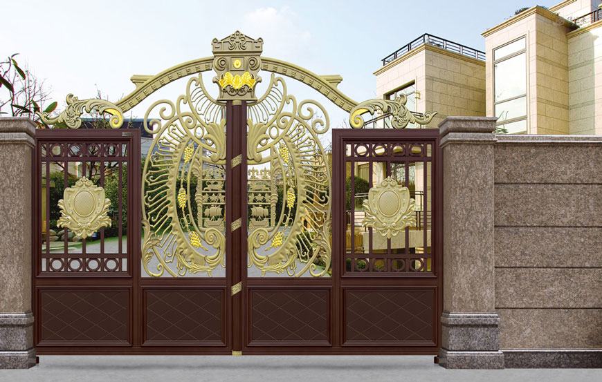 盧浮魅影-皇族-LHZ17112鋁藝大門