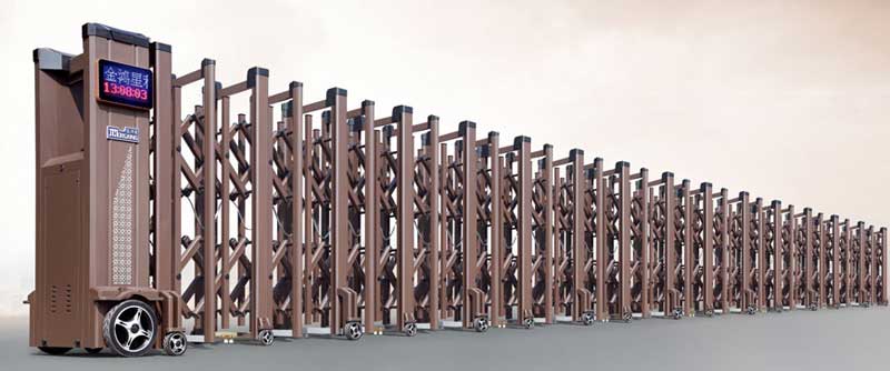 星18-19B（深咖）伸縮門