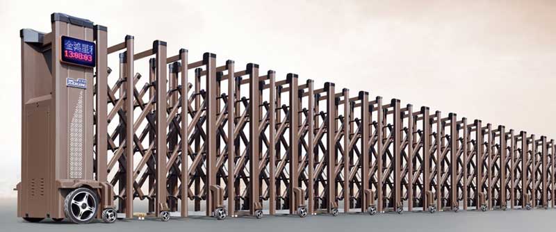 星18-19A(深咖）伸縮門