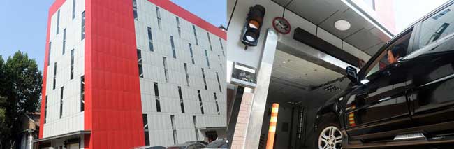 陜西日?qǐng)?bào)社立體車庫案例 - 中出網(wǎng)-智能出入口與停車充電門戶