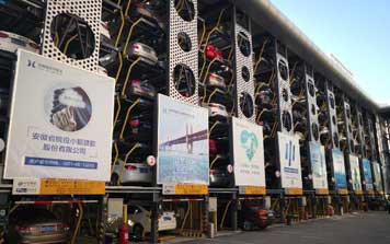 安徽省立醫(yī)院立體車庫(kù)案例