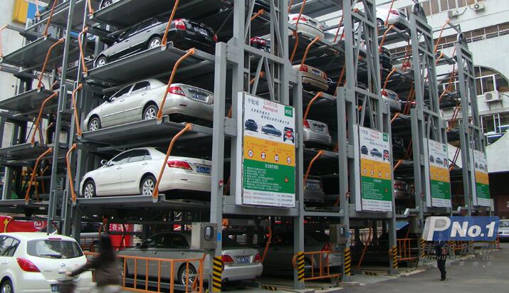 深圳中航城項(xiàng)目立體車庫(kù)案例 - 中出網(wǎng)-智能出入口與停車充電門戶