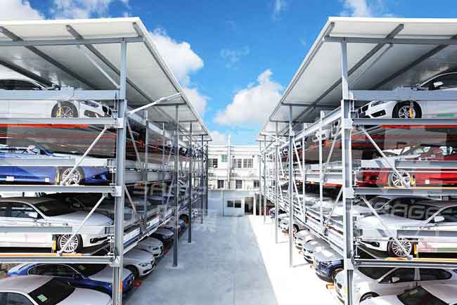 廣州寶馬集團寶馬專用立體車庫案例 - 中出網(wǎng)-智能出入口與停車充電門戶