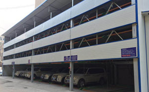 青海電科院（四層升降橫移式）立體車庫(kù)案例