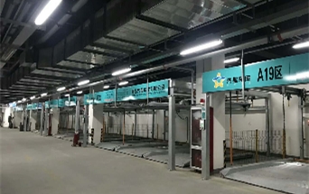 鄭州國(guó)網(wǎng)項(xiàng)目立體車(chē)庫(kù)案例 - 中出網(wǎng)-智能出入口與停車(chē)充電門(mén)戶(hù)