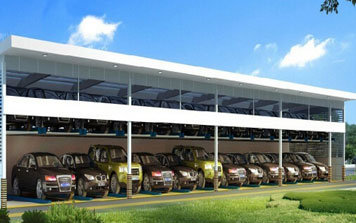 二層升降橫移類立體車庫