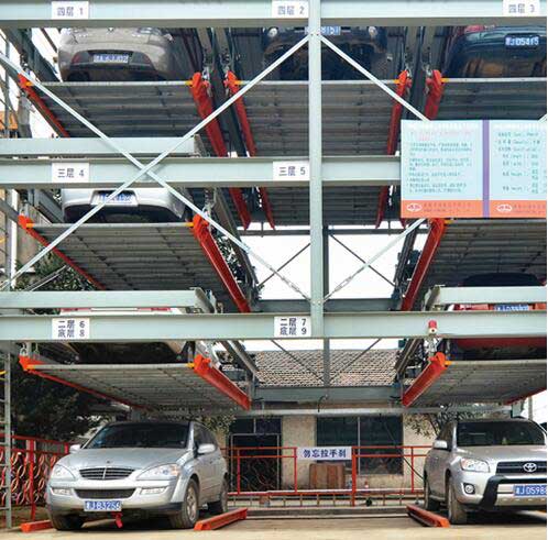 PSH型（升降橫移4層）立體車庫