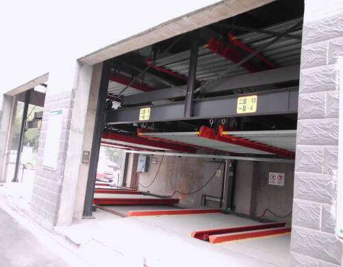 張家界中興大夏立體車庫案例 - 中出網(wǎng)-智能出入口與停車充電門戶