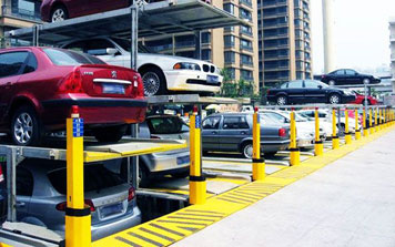 地坑式簡(jiǎn)易升降三層式立體車(chē)庫(kù)