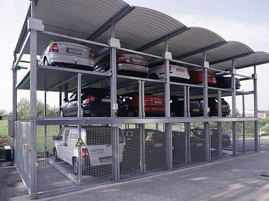 三層升降橫移類立體車庫