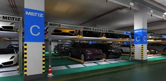 湖南世紀廣場立體車庫案例 - 中出網(wǎng)-智能出入口與停車充電門戶