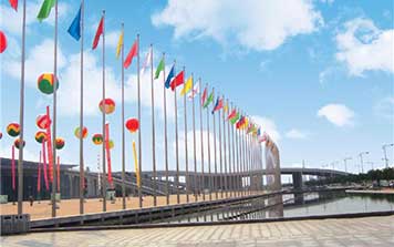 旗桿 - 不銹鋼三級(jí)旗桿