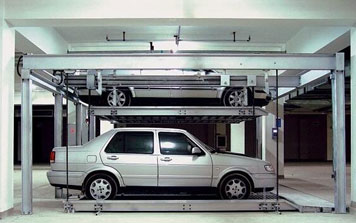 兩層升降橫移立體車庫