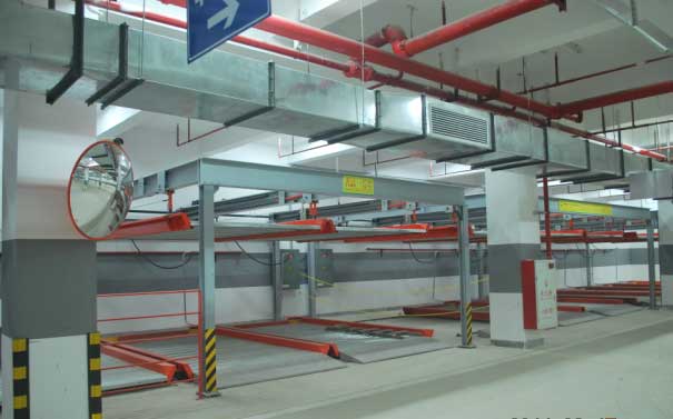 兩層升降橫移立體車(chē)庫(kù)