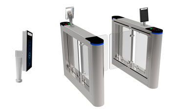 通道閘 - 一卡通人臉識別閘機伴侶YKT-M7202-AI