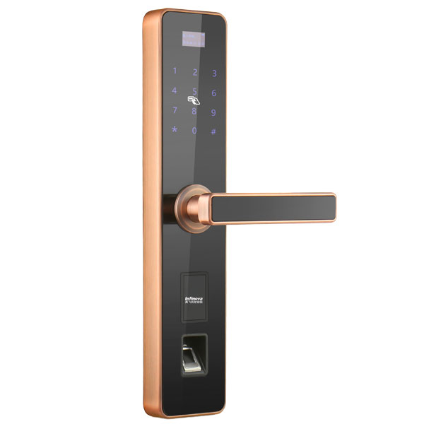 A2直板指紋密碼防盜智能鎖