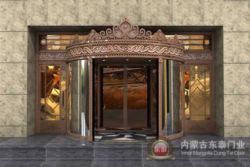 兩翼自動旋轉門