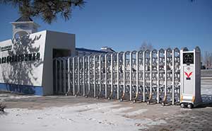 伊金霍洛旗供電分局實驗培訓基地伸縮門案例