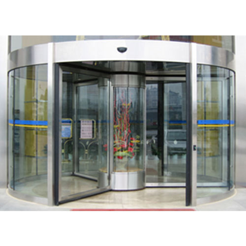 帶展廂自動旋轉門