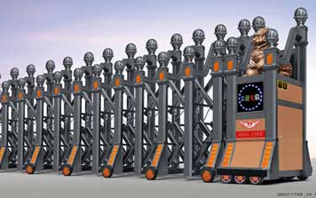 電動(dòng)伸縮門 - 鴻運(yùn)當(dāng)頭1號(hào)伸縮門