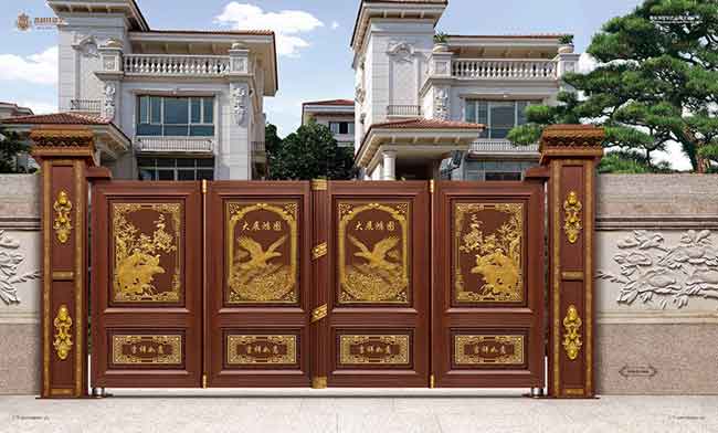 豪華別墅懸浮折疊大門(mén)-XYH-LY-1005