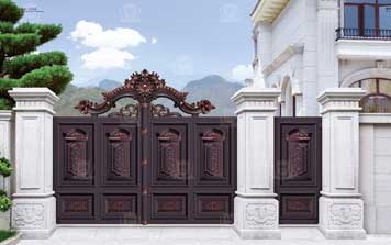 豪華別墅庭院大門DM·22006