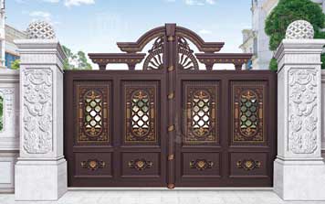 豪華別墅庭院大門DM·22013