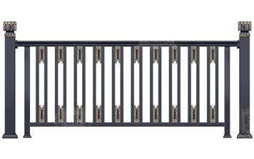 豪華別墅陽臺護欄HL·22012