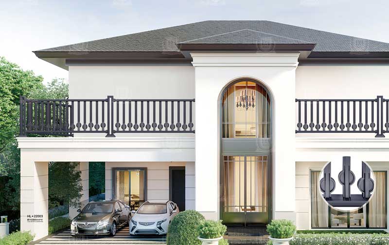 豪華別墅陽臺護(hù)欄HL·22003