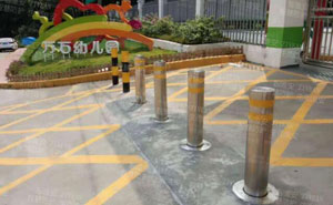 佛山松崗萬(wàn)石幼兒園升降柱案例