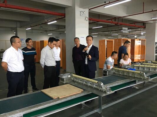 江西高安市市委書記蒞臨廣州科馬