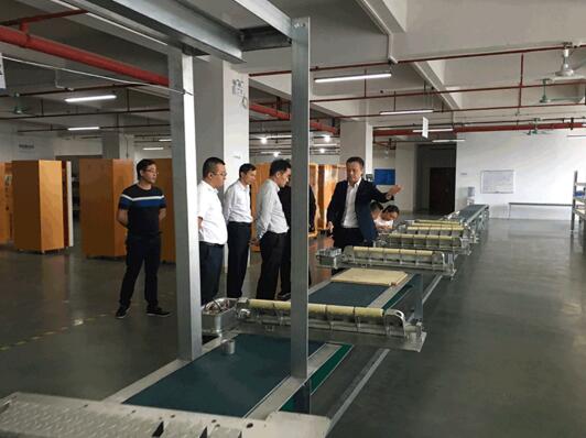 江西高安市市委書記蒞臨廣州科馬