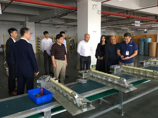 四川中恒文化旅游公司蒞臨廣州科馬電子有限公司考察指導(dǎo)