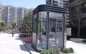 不銹鋼雙向收費(fèi)亭