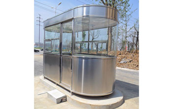 不銹鋼橢圓收費(fèi)亭