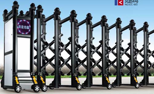 鋁合金伸縮門系列-風韻4號